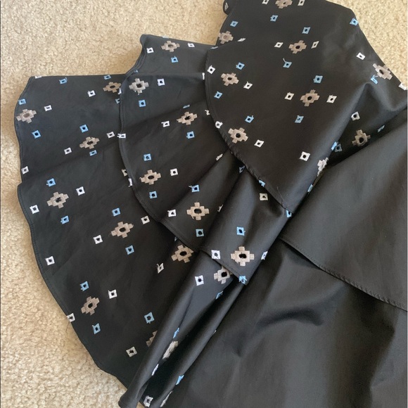 Carolina Constas Carmen Top, Ruffle, Off The Shoulder, Black, M, EUC - Picture 3 of 8